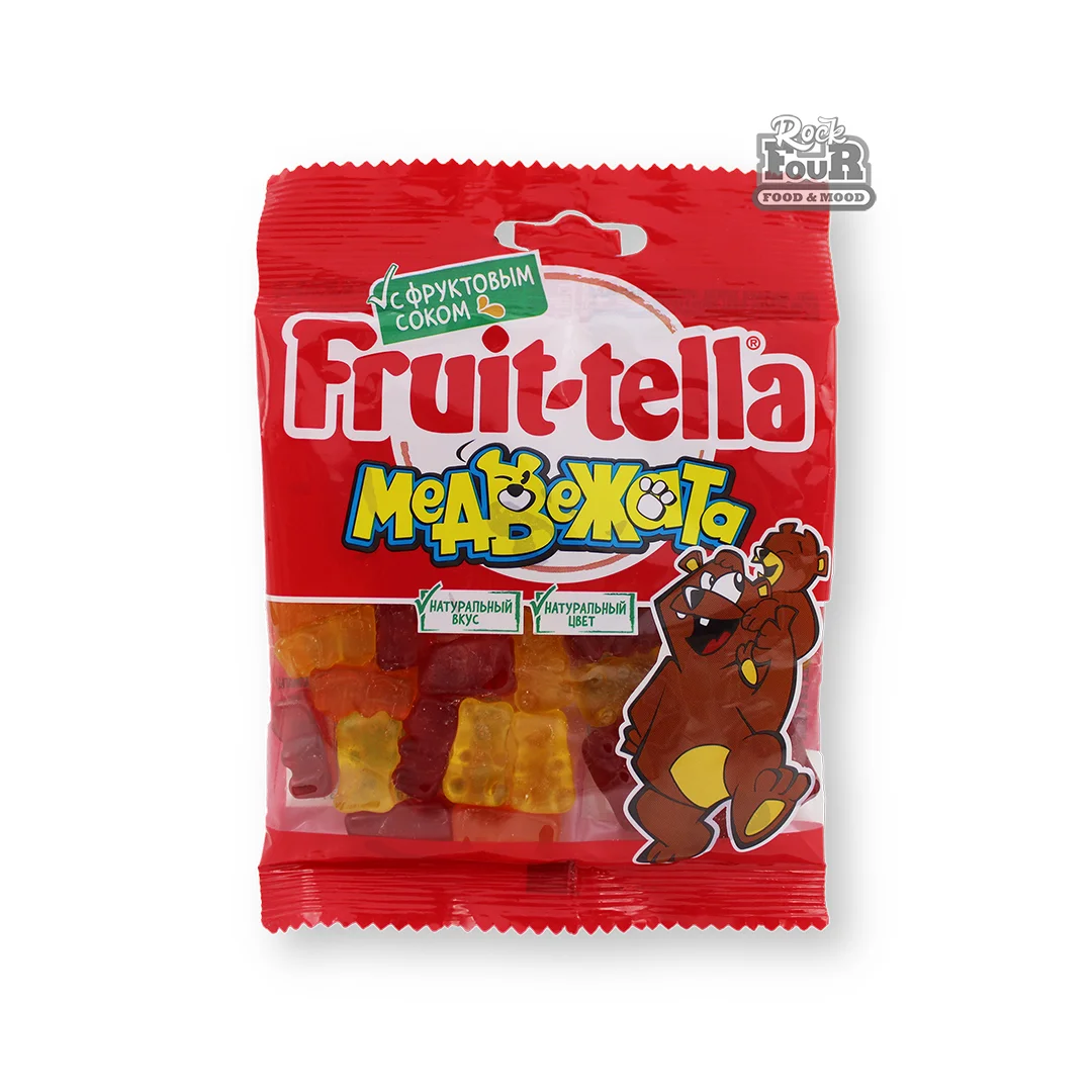 Դոնդողանման կոնֆետներ «Fruit-tella Արջուկներ» 70գ